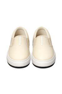 Cream Slip Shoes