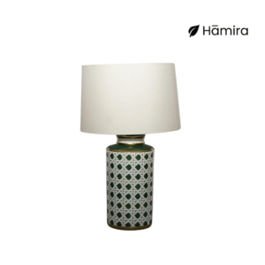 Ruth Table Lamp White Grey