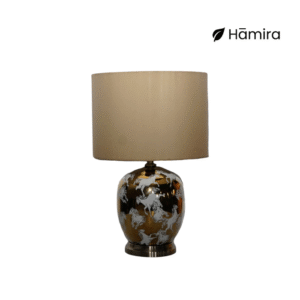 Ansel White Gold Table Lamp