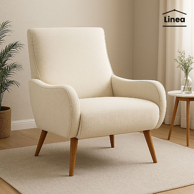 Beige Armchair
