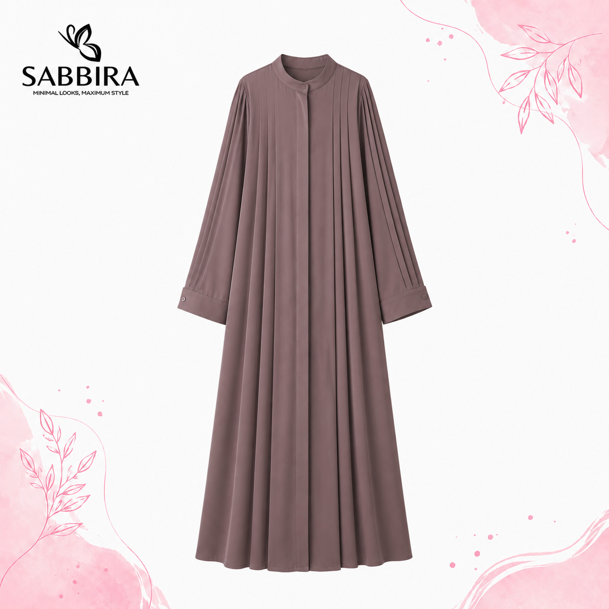 Hana Pleated Abaya