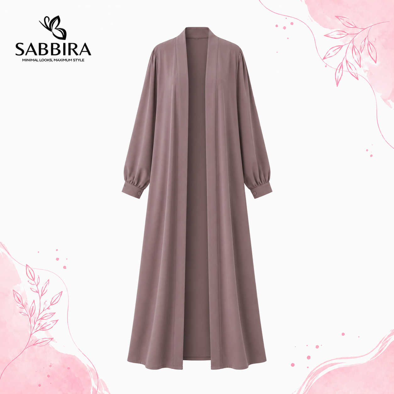 Layla Open Abaya