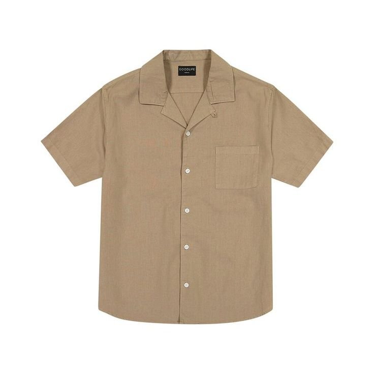 Kemeja Pria Ribsgold Lengan Pendek