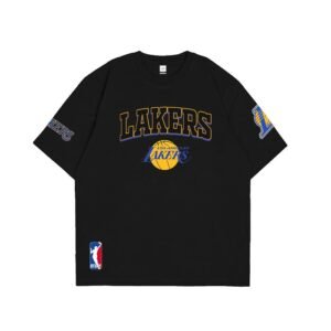 Otsky Kaos Pria Ft Laker Black X GM004 Cotton 24s