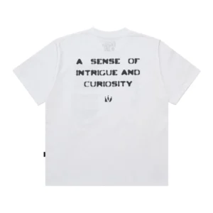 Screamous Kaos T-Shirt BOXY FIT 16s ENIGMATIC APEX LED GEO WHITE