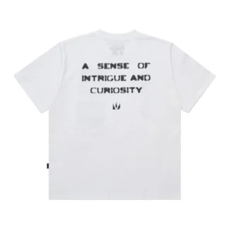 Screamous Kaos T-Shirt BOXY FIT 16s ENIGMATIC APEX LED GEO WHITE