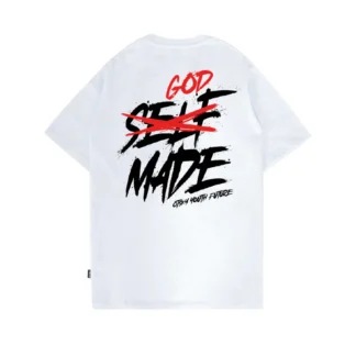 Otsky Kaos Pria Logo OTS Made White Cotton 24s X DT307GWH