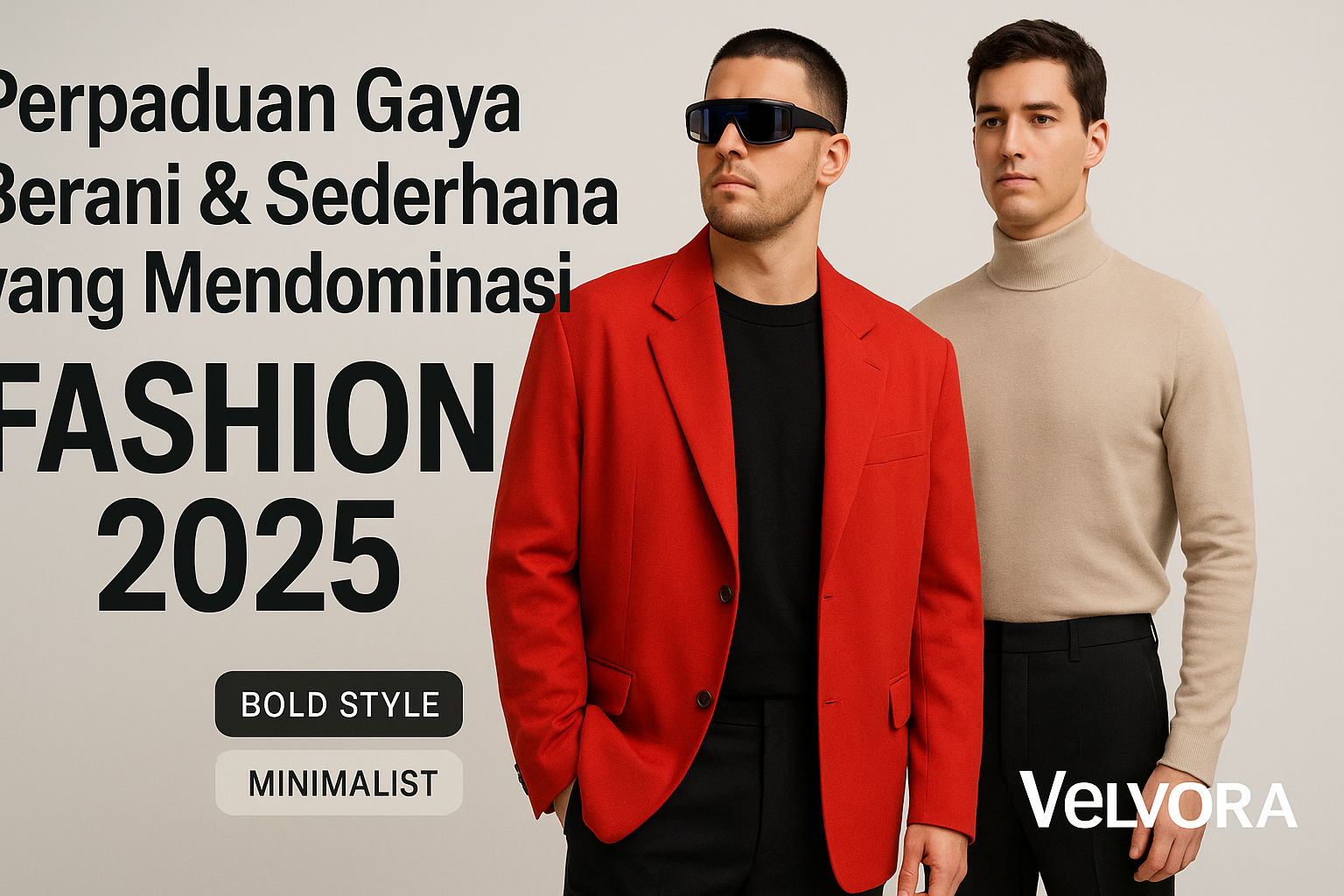 Bold Minimalism: Perpaduan Gaya Berani & Sederhana yang Mendominasi Fashion 2025