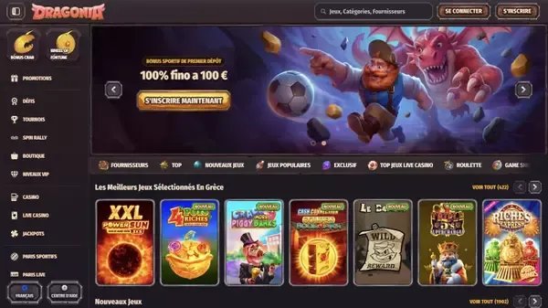 Dragonia casino en ligne, dragonia casino